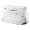 Braun BC13WP-DCF digitale Wetterstation mit Uhr, weiß