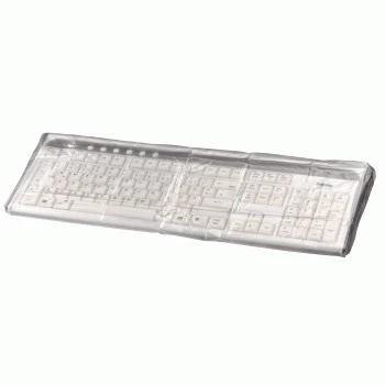 Hama 00042200 Transparente Tastatur-Staubschutzhaube