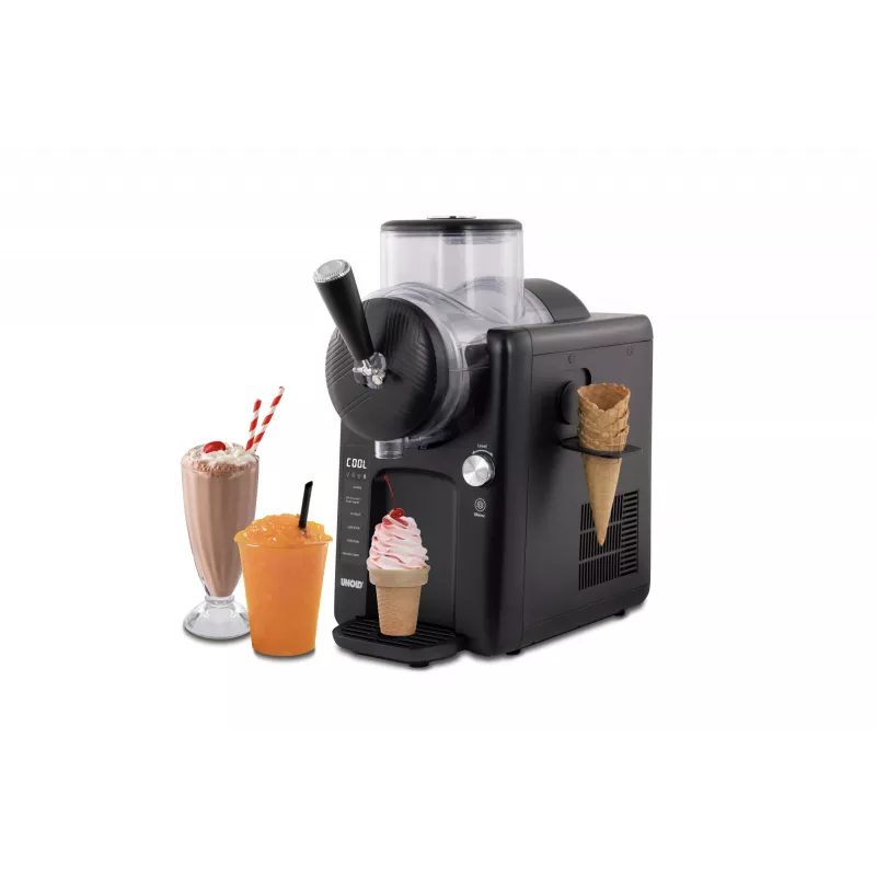Unold 48956 Sofie 2in1 Slush- und Softeismaschine, schwarz
