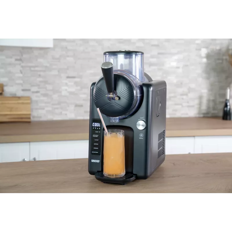 Unold 48956 Sofie 2in1 Slush- und Softeismaschine, schwarz