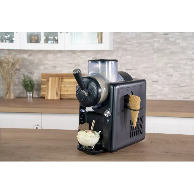 Unold 48956 Sofie 2in1 Slush- und Softeismaschine, schwarz