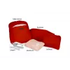 Unold Wärmi Premium Set - Elektrische Wärmflasche 86023 electric hot-water bottle 380 W Rot