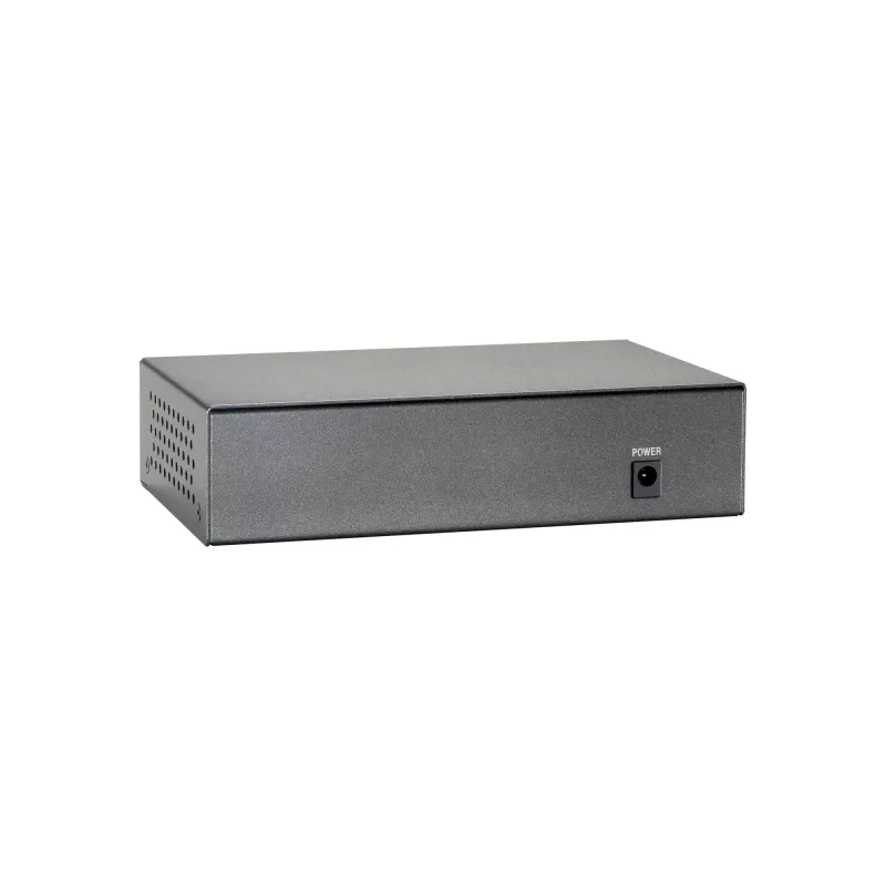 LevelOne 8-Port Fast Ethernet PoE Switch, 8 PoE-Ausgänge, 65W