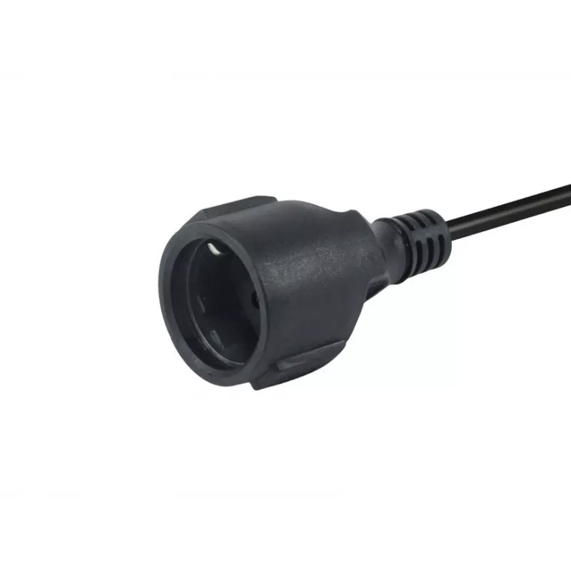 Equip 112180 Netzkabel Schwarz 1,8 m CEE7/7 CEE7/3