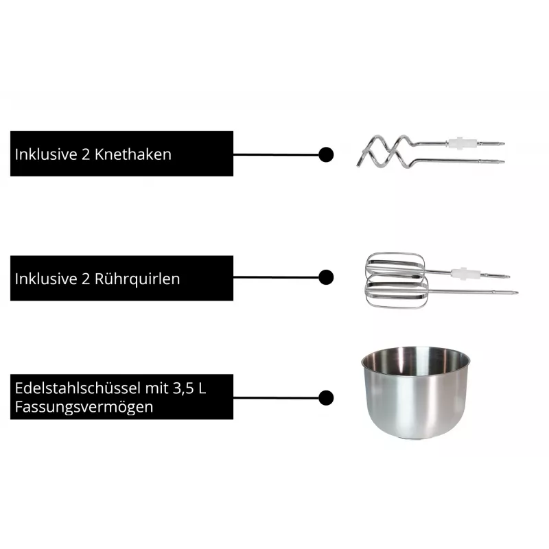 Unold 78720 Handmixer 500 W Weiß