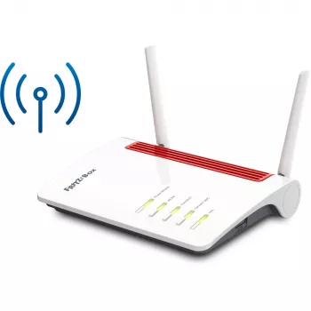 Box FRITZ 6850 4G International WLAN-Router Gigabit Ethernet Dual-Band (2,4 GHz / 5 GHz) Weiß