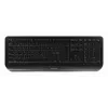 CHERRY GENTIX DESKTOP, Full-size (100%), Kabellos, RF Wireless, QWERTY, Schwarz, Maus inklusive