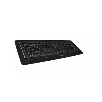 CHERRY DW 5100 Tastatur Maus inklusive Universal RF Wireless AZERTY Belgisch Schwarz