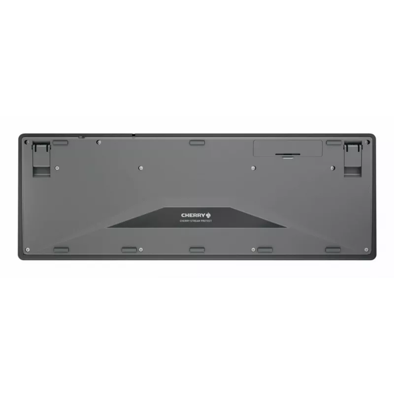 Contour Design STREAM PROTECT WIRELESS, Full-size (100%), Wireless, RF Wireless, Scissor key switch, QWERTY, Schwarz
