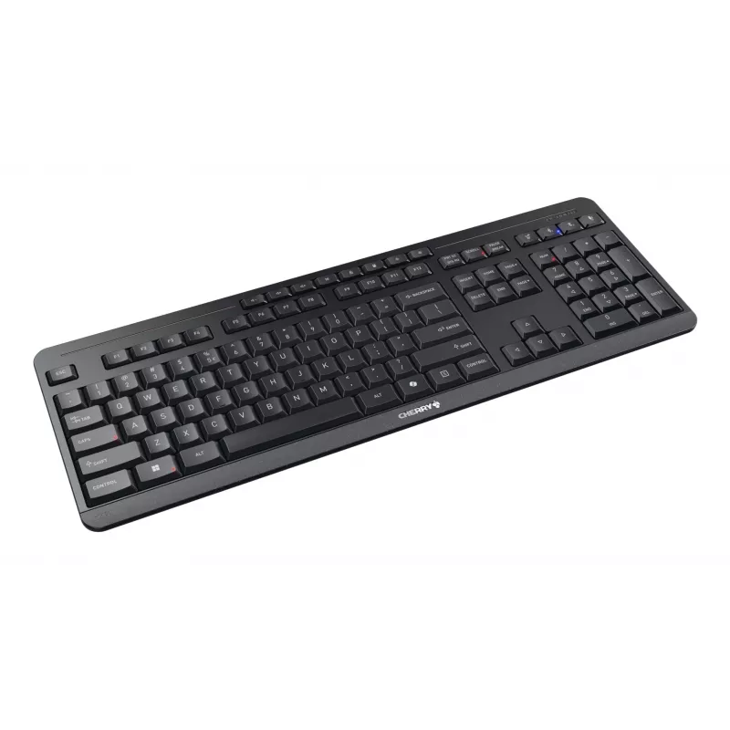 CHERRY Stream desktop ultimate Tastatur Maus enthalten Home/Office USB + RF Wireless + Bluetooth QWERTY Englisch Schwarz