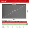 Displex PRIVACY SAFE Abnehmbarer 2-Wege-Blickschutzfilter für 13,3-Zoll-Laptops (16:10)