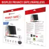 Displex PRIVACY SAFE entfernbarer 2-Wege-Sichtschutzfilter für Laptop/Notebook (randlos/frameless) 14'' (16:9)