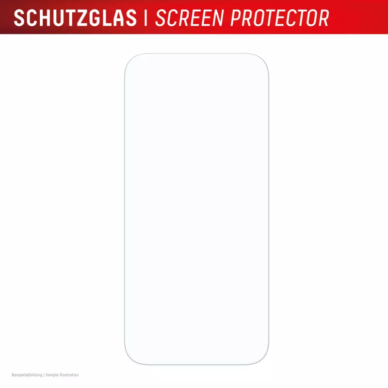 Displex Smart Glass (9H) für Apple iPhone 16 Pro Max, Montageaufkleber, unzerbrechlich