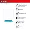Displex Smart Glass Displayschutzfolie für Samsung Galaxy Z Flip5/Z Flip6 (02024)