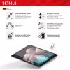 Displex Tablet Glass (9H) für Samsung Galaxy Tab S10+, Eco Montagerahmen, unzerbrechlich