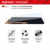 Displex Tablet Glass (9H) für Samsung Galaxy Tab S10+, Eco Montagerahmen, unzerbrechlich