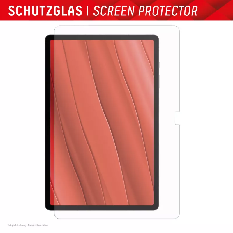 Displex Tablet Glass (9H) für Samsung Galaxy Tab S10+, Eco Montagerahmen, unzerbrechlich
