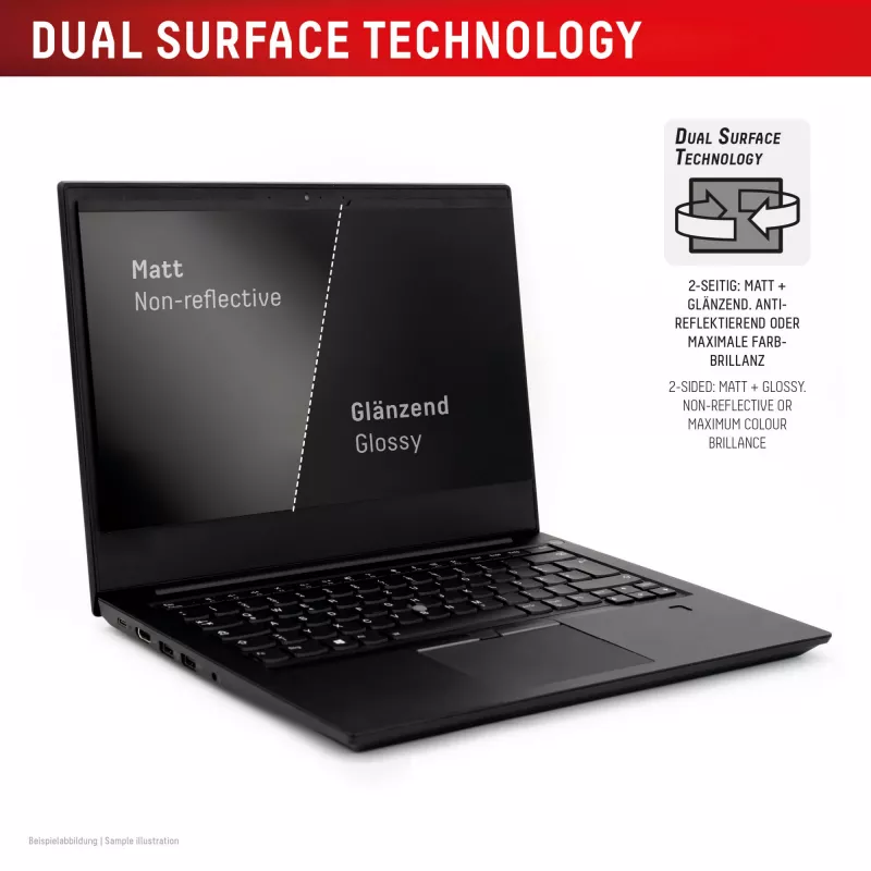 Displex PRIVACY SAFE magnetischer 2-Wege-Sichtschutzfilter Surface Laptop Studio 2 14,4 Zoll