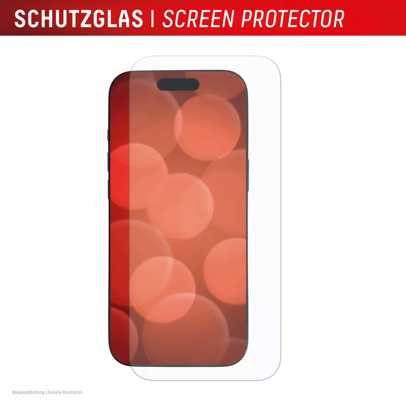 Displex Smart Glass (9H) für Apple iPhone Air, Montageaufkleber, unzerbrechlich