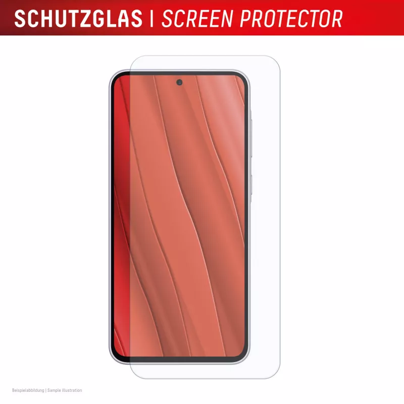 Displex Displayschutzfolie + Hülle für Samsung A37, kratzfest