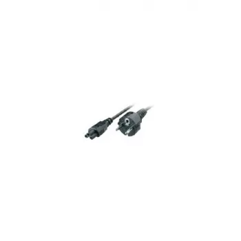 TERRA 3809206 Netzkabel Schuko auf C5 Kleeblatt, 0,6 m