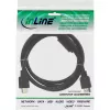 InLine HDMI-Kabel High Speed Stecker + Ferrit schwarz 1,8 m, 1,8 m, HDMI Typ A (Standard), HDMI Typ A (Standard), Schwarz
