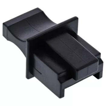 Staubschutzkappe für RJ45-Buchse InLine 59942C schwarz 10 Stück