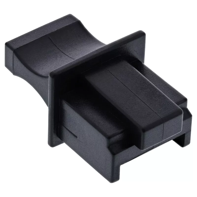 Staubschutzkappe für RJ45-Buchse InLine 59942C schwarz 10 Stück
