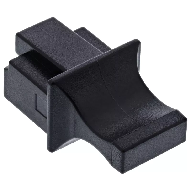 Staubschutzkappe für RJ45-Buchse InLine 59942C schwarz 10 Stück