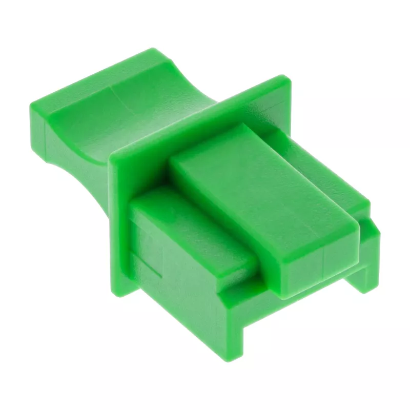 InLine Staubschutzkappe für RJ45-Buchse, grün, 10 Stk.