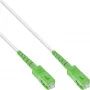 InLine Glasfaser-Simplex-Kabel, FTTH, SC/APC8° auf SC/APC8° 9/125µm OS2 50m