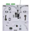 InLine FTTH-Anschlussdose vorkonfektioniert 4x LC/APC 9/125µm 20m