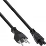 InLine B-16656C B-Pack 35 Stk. Notebook-Stromkabel, Swiss Plug auf C5, 2 m