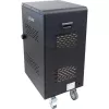 InLine 31516E Ladestations-Organizer Freistehend Stahl Schwarz