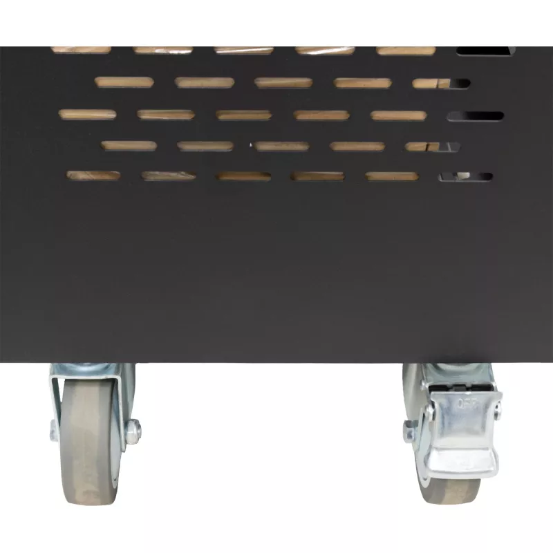 InLine 31516E Ladestations-Organizer Freistehend Stahl Schwarz