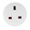 Hama 00121991 Netzadapter Typ F Typ G (UK) Weiß