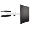 Hama FULLMOTION, XL, 65 Zoll 165.1 cm (65 Zoll) Schwarz, Weiß