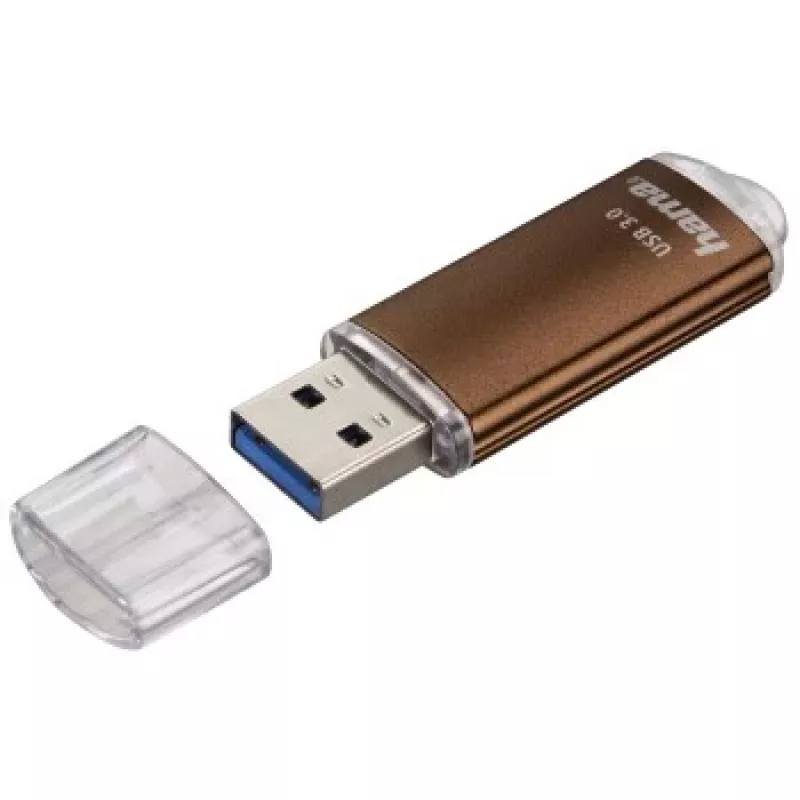Hama Laeta, 128GB USB-Flash-Laufwerk USB Typ-A 3.2 Gen 1 (3.1 Gen 1) Braun