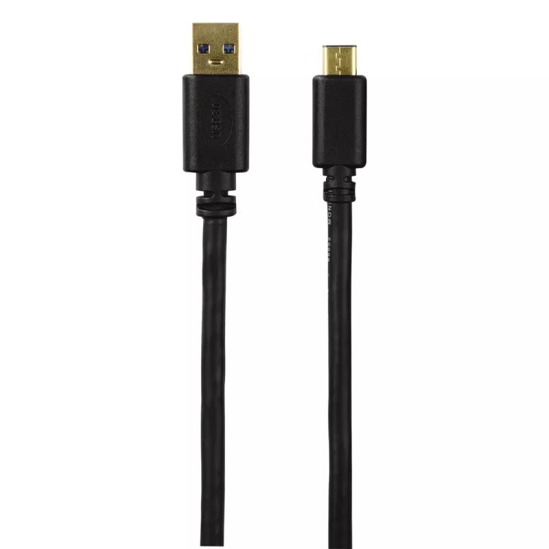 Hama USB-C/USB A, 1,8 m USB-Kabel USB 3.2 Gen 2 (3.1 Gen 2) USB C Schwarz