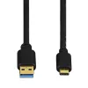 Hama USB-C/USB A, 1,8 m USB-Kabel USB 3.2 Gen 2 (3.1 Gen 2) USB C Schwarz
