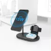 Hama MagCharge Multi Headset, Smartphone, Uhr Schwarz AC Kabelloses Laden Schnellladen Innenbereich