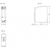 Siemens SIMATIC ET 200SP Relaismodul NO, 4 x 120 V DC, 6ES7132-6HD01-0BB1