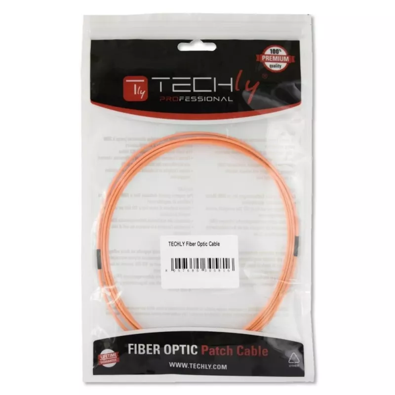EFB-Elektronik Duplex Jumper LC-SC 50/125 µm OM2 LSZH, 5 m, Orange, O0320.5