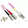 EFB-Elektronik Duplex-Jumper LC-SC 50/125 µm OM4 LSZH, 20 m, violett, O0323.20
