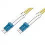 EFB Elektronik O0350.20 Duplex-Patchkabel LC-LC 9/125 µm OS2 LSZH, 20 m, Gelb