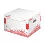 Esselte Archivierungsbehälter Speedbox FSC® Medium, Rot, Weiß, 430 g, 325 x 367 x 263 mm