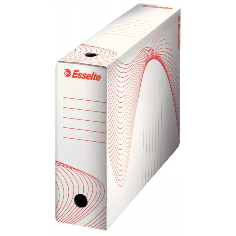 Esselte Archivierungsbox Vivida FSC® BOXY 100 mm, Weiß, A4, Querformat/Hochformat, 100 mm, 352 mm, 250 mm