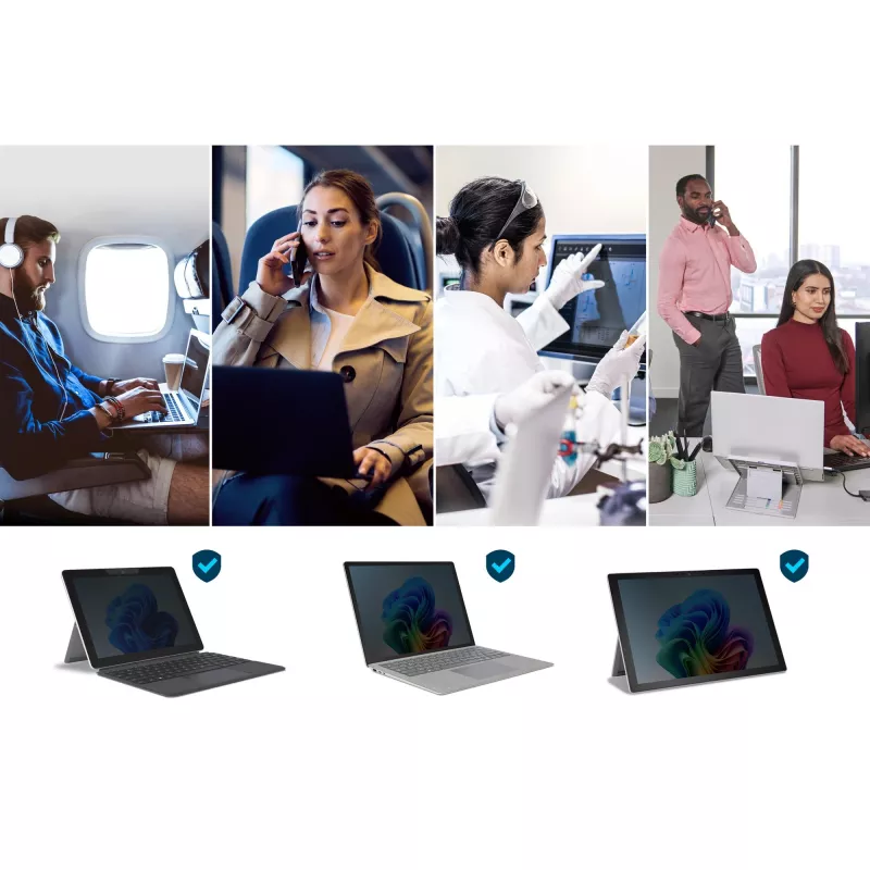 Kensington Blickschutzfilter - 2-Wege abnehmbar für Microsoft Surface Pro 2017