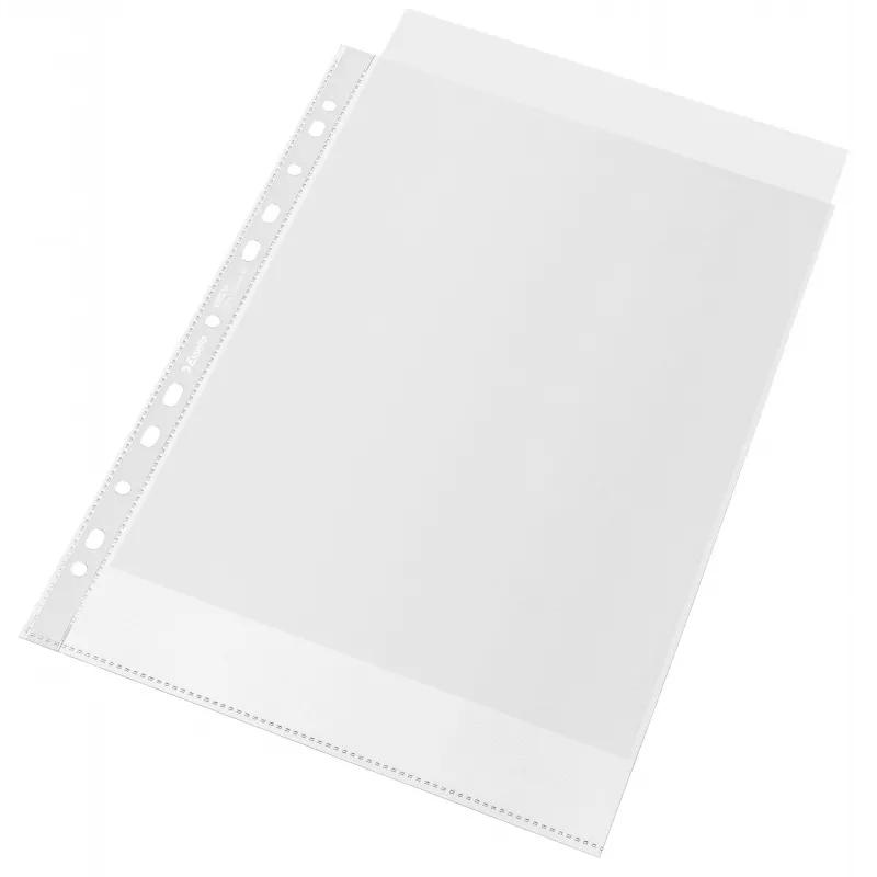 Esselte Recycle Pocket A4, 210 x 297 mm (A4), Transparent, Polypropylen (PP), Hochformat, Oben, 0,07 mm