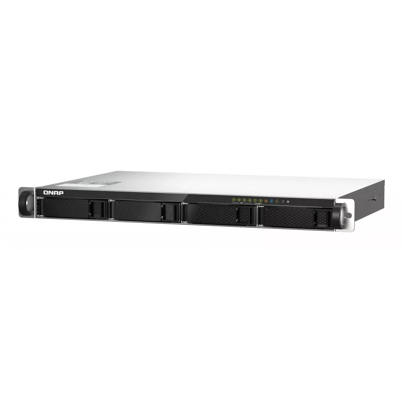 QNAP TS-435XeU NAS Rack (1U) Marvell CN9131 4 GB DDR4 4 TB HDD QNAP QTS Schwarz, Grau